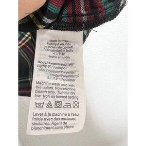 J. Crew Toddler Girl Size 5 Tartan Plaid Nightgown Sleep Dress Flannel Holiday